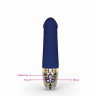 Вибромассажёр MYSTIM Real Deal Neal, синий 46532
